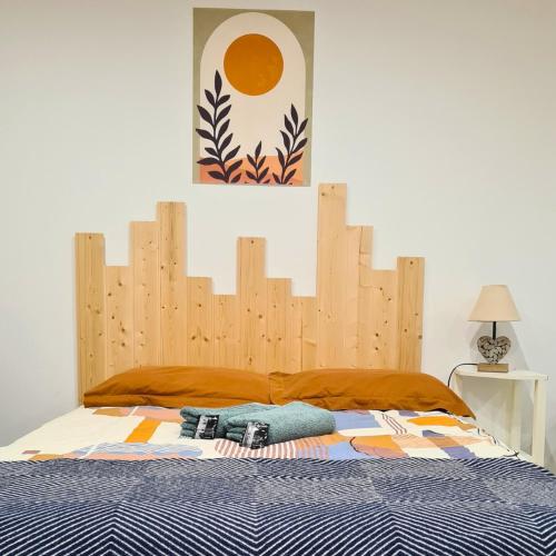 En eller flere senge i et værelse på L'épi doré