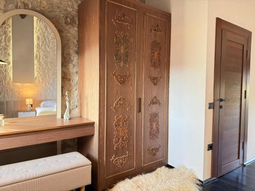 Koupelna v ubytování Villa Petra