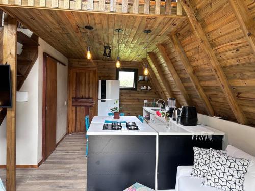 Cucina o angolo cottura di Cabana Itapeva Torres