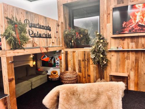 Posezení v ubytování Apartamenty Polański Termalne Szaflary - Gorący Potok i Termy Szaflary 20 procent rabat