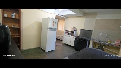 Køkken eller tekøkken på Pousada Cantinho e Sossego casa 5