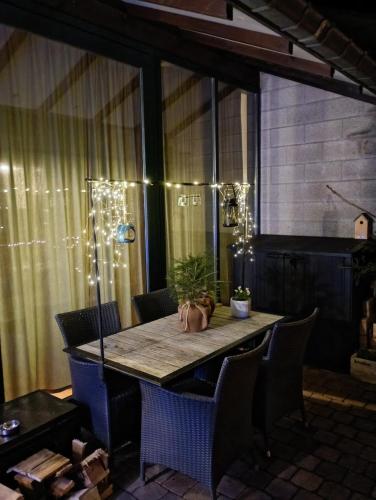 Et opholdsområde på vakantieverblijf Coo-sy