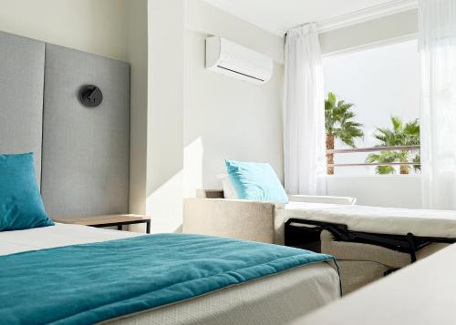 Postel nebo postele na pokoji v ubytování Hotel Atismar