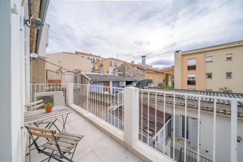 Hyper centre Cannes - 2 pièces avec balcon - 4 couchages