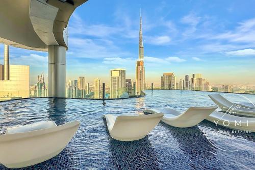 Luxury 2BR, Burj Khalifa View, Fully equipped, Top Amenities