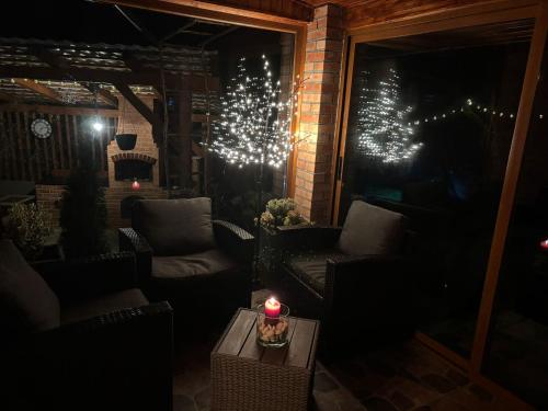 Area soggiorno di Cabana Ana