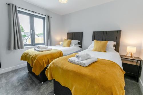 En eller flere senge i et værelse på 4 Bed in Bridgerule oc-i31757