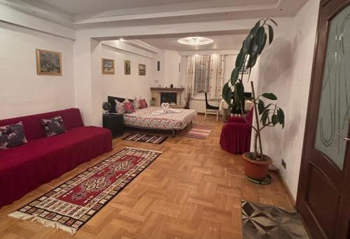 Et opholdsområde på Casa Edan Breaza