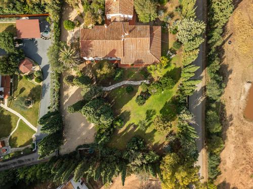 Et luftfoto af Luxury Villa Flaminia 50 mt from the beach