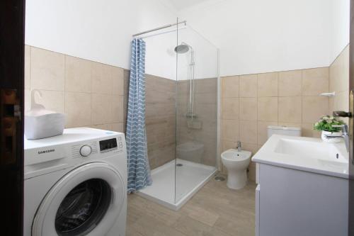 Et badeværelse på Casa Morais