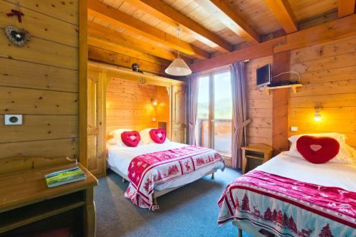 Chalet Hôtel Aiguille Blanche Logisにあるお部屋