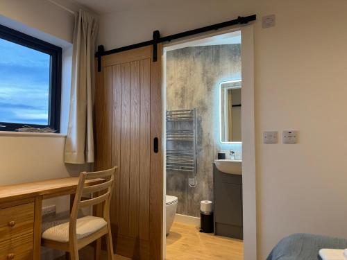 Koupelna v ubytování Bonnie Brae Croft Bothies