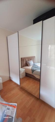 Postel nebo postele na pokoji v ubytování Twins apartman