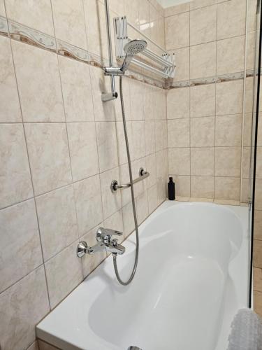 Koupelna v ubytování FAMILLE Apartman