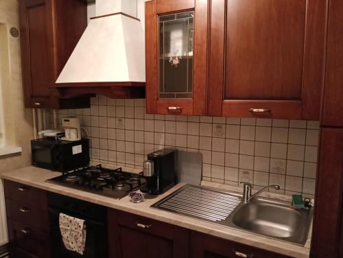 Køkken eller tekøkken på Spital 3 camere Piață 7 Nov