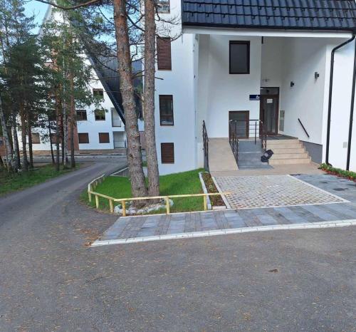 Het gebouw waarin het appartement zich bevindt