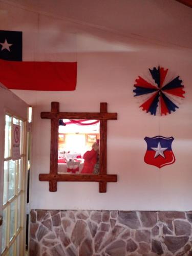 Postel nebo postele na pokoji v ubytování Residencial El Peñón