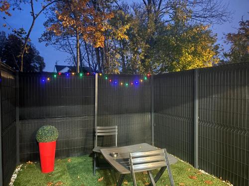 En have udenfor Jacuzzi privé arrivée autonome