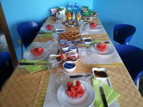 Frukostalternativ för gäster på I Tetti Di Sassari B&B