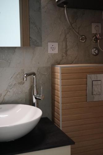 Koupelna v ubytování Sky Spa Zlatibor