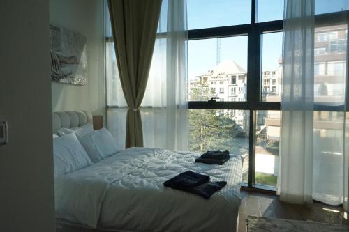 Postel nebo postele na pokoji v ubytování Sky Spa Zlatibor