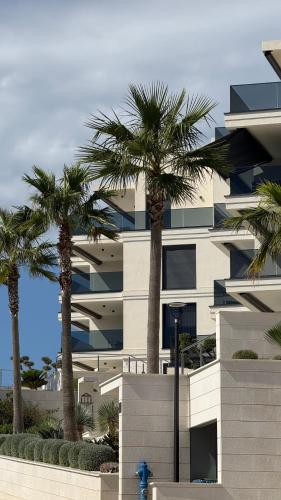 En generel havudsigt eller havudsigten taget fra lejligheden