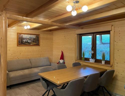 Et opholdsområde på Domek Nad Stawem II