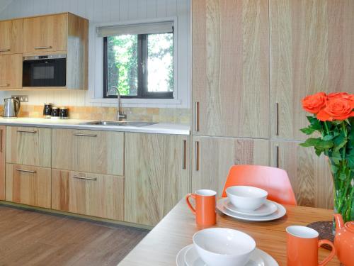 Nhà bếp/bếp nhỏ tại Blackberry Lodge