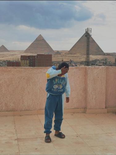 Pyramids and Sphinx View
