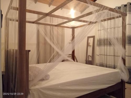 Ένα ή περισσότερα κρεβάτια σε δωμάτιο στο Angel home villa