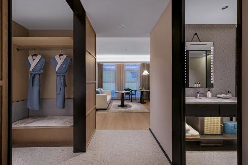 Koupelna v ubytování Shenyang Olympic Sports Center Manxin Hotel