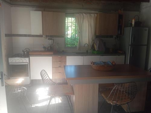 Kuchyň nebo kuchyňský kout v ubytování casita san luis