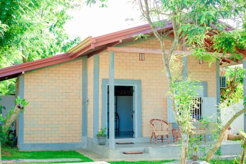 Het gebouw waarin het pension zich bevindt