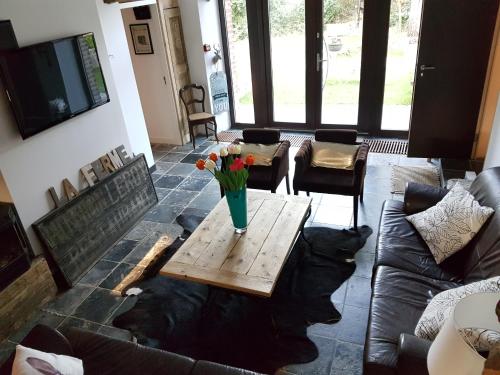 Et opholdsområde på La Ferme de Spa