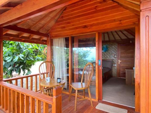 Balkón nebo terasa v ubytování Lajolla Waterfall Resort