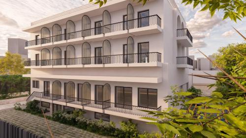 Budova, kde se hotel nachází