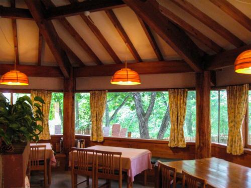 En restaurant eller et andet spisested på Pension Noel