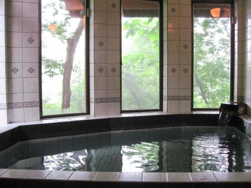 Swimmingpoolen hos eller tæt på Pension Noel