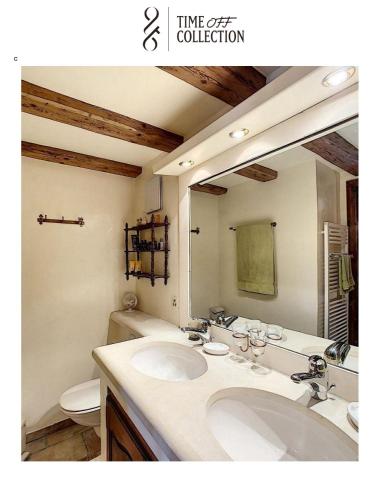 Et badeværelse på Chalet Igloo au coeur de Verbier