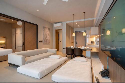 Posezení v ubytování Antara 2 bedroom 9 min walk to genting 9Pax