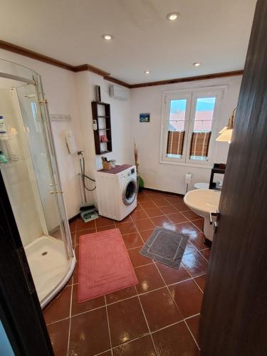 Koupelna v ubytování Appartement Platamon