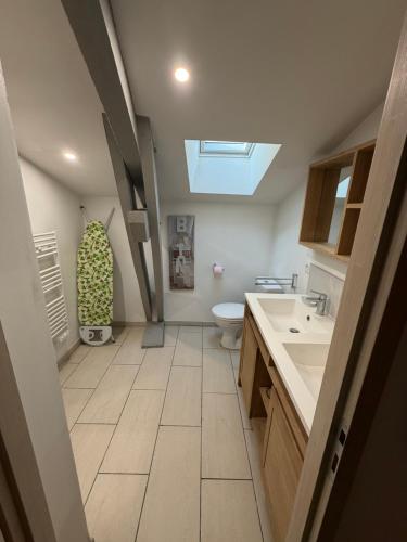 Koupelna v ubytování Charmante échoppe Bordelaise à deux pas du centre