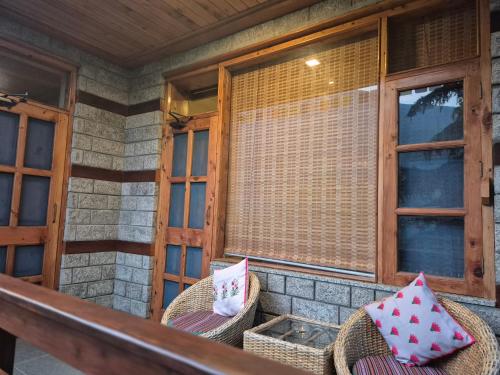 Area soggiorno di The Green Mountain Lodge