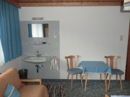 Posezení v ubytování Haus Pranger
