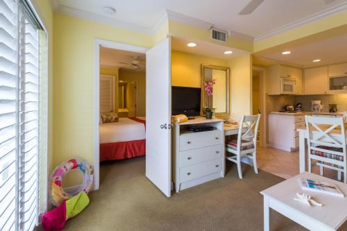 Dapur atau dapur kecil di Inn at the Beach-Venice FLORIDA