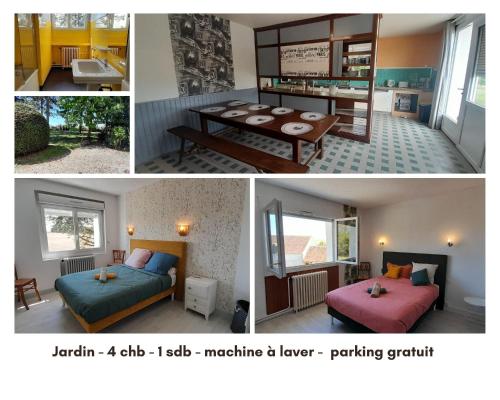 Grande maison de campagne 4 chambres doubles jardin