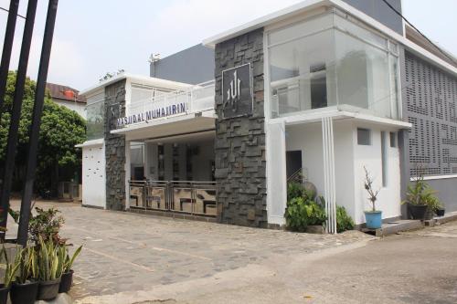 Bygningen som pensionatet ligger i