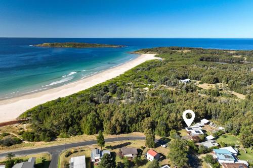 Naturlandskabet i nærheden af feriehuset