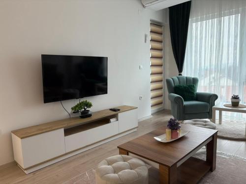 Et tv og/eller underholdning på RIO Apartment