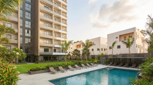 Swimmingpoolen hos eller tæt på Accra Luxury Apartments at The Bantree